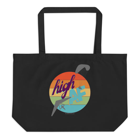 Large organic tote bag