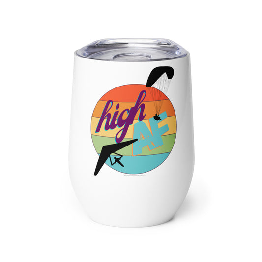 High AF Wine tumbler